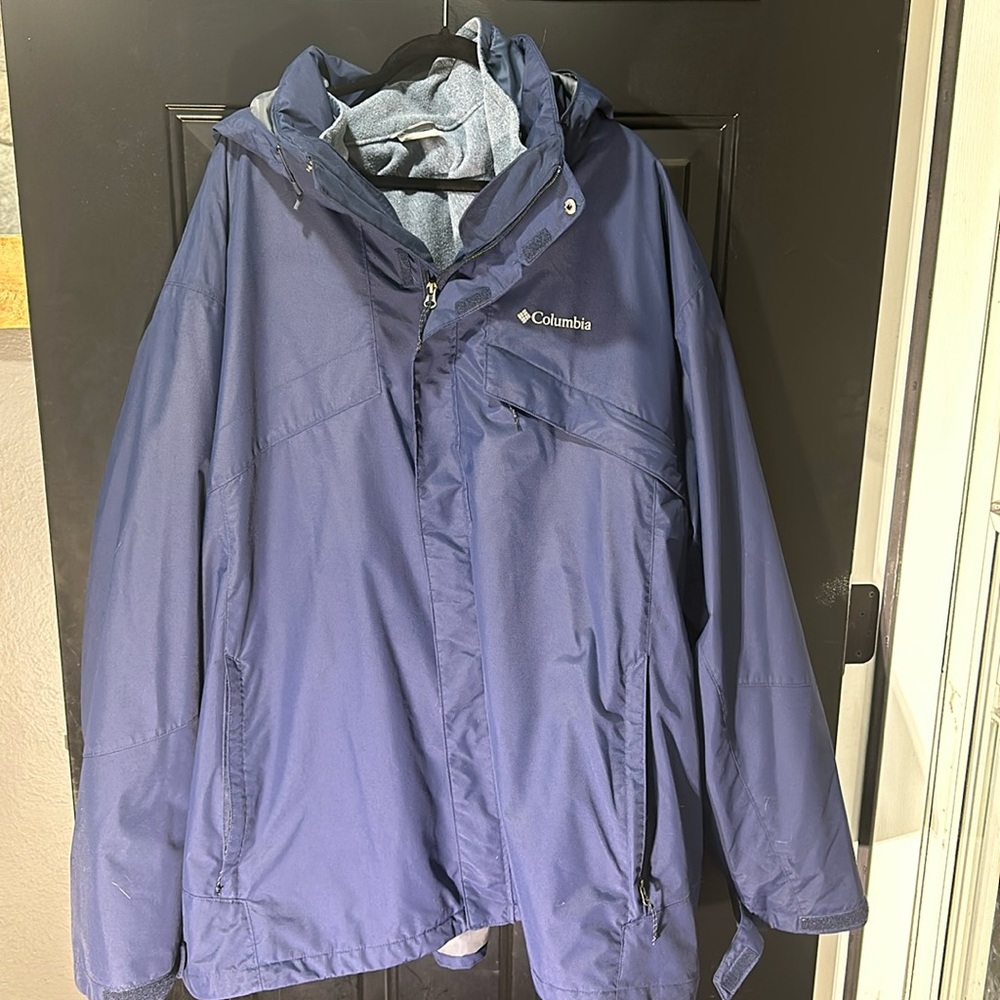 Columbia, Omni-Tech, 3 in 1 with a removable fleece